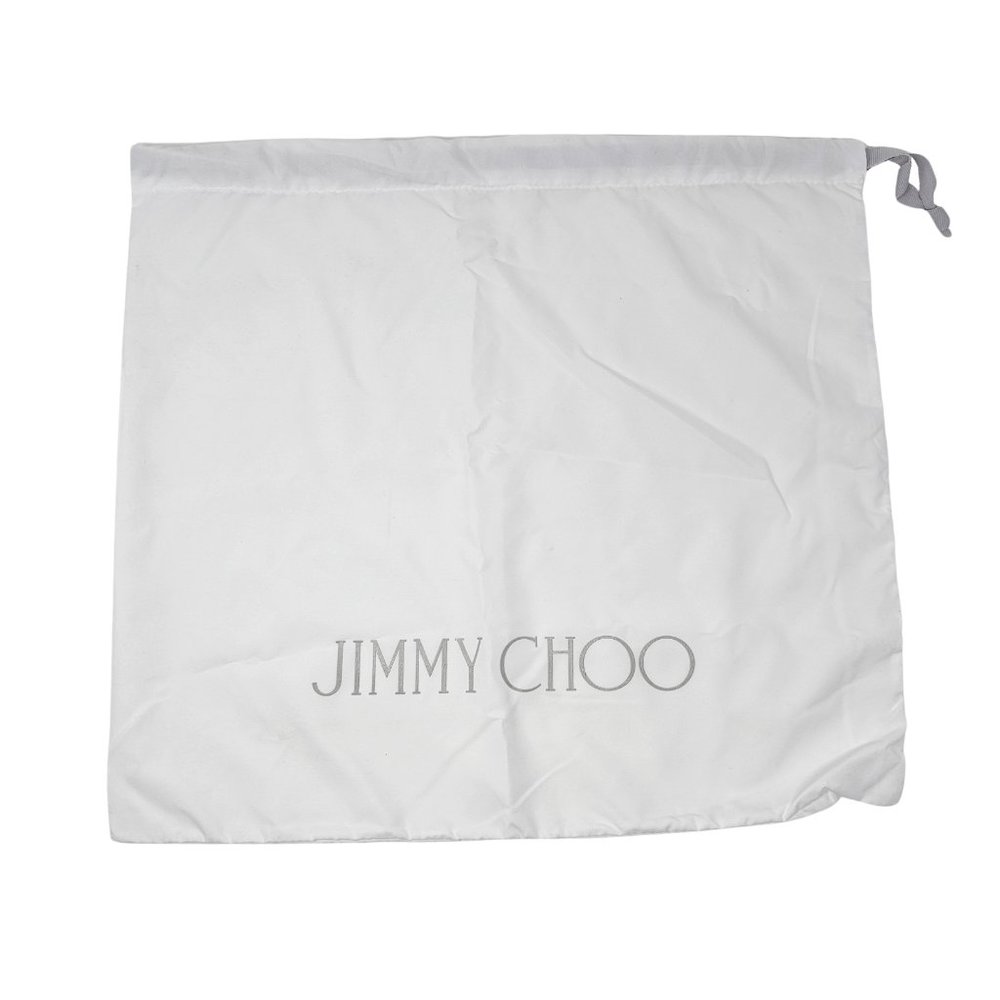 Jimmy Choo Barra Tote in Light Gold Distressed Metallic - Picture 12 of 12